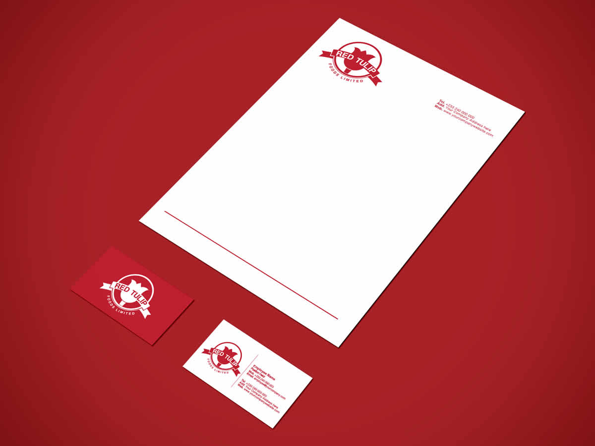 Red Tulip_Stationery